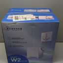 ECOVACS WINBOT W2 PRO Omni Portable Window Cleaning Robot with Multi-Functional Station, Charging While Working, Intelligent Cleaning with Triple Nozzle Water Sprayer, 12-Level Protection White