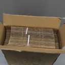 50 pack Small Shipping Box,4x4x1'',Corrugated Mailer,YUNSY-BOX Cardboard Box, White,for Small Business