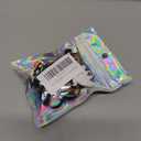 5PCS Halloween Straw Toppers 10mm, Silicone Straw Tips Covers Caps for Tumblers Stanley Straws - Stanley Cup Accessories Tumbler Accessories (Hallows Black)