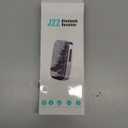 COMSOON Bluetooth Receiver for Car, Noise Cancelling 3.5mm AUX Bluetooth Car Adapter, Wireless Audio Receiver for Home Stereo/Wired Headphones, Hands-Free Call, 16H Battery Life - Black+Silver