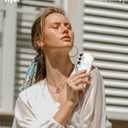 Marble Case for Samsung Galaxy S24 FE 5G, Soft Silicone Clear TPU Case for Women, Cute White Blue Marble Pattern Slim Anti-Scratch Shockproof Protective Cover for Samsung S24 FE 6.7-inch (Snowy)