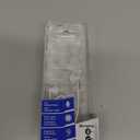 Panasonic ErgoFit Wired Earbuds With Microphone, 3.5mm Jack Wired Headphones with Mic and Call Controller, Ergonomic Custom-Fit Earpieces (S/M/L), for Phones and Laptops - RP-TCM125-W (White)