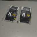 2 x Nxtrnd Double Arm Sleeves, Two Tone Arm Sleeve, Football Arm Sleeves, Sold as a Pair (Black, M)