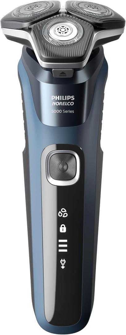 Philips Norelco Shaver 5400, Rechargeable Wet & Dry Shaver with Pop-Up Trimmer, S5880/81 (5000 Series)