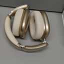 Wentronic Y02 Active Noise Cancelling Headphones,60H Battery,5 EQ Music Modes,Hi-Res Audio,Deep Bass,Foldable Wireless Over Ear Bluetooth 5.4 Headset,Breathable Leather Earpads (Starlight)