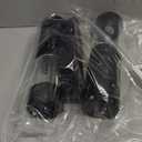 Home Hero Electric Salt and Pepper Grinder Set - Automatic Salt and Pepper Grinder Set Rechargeable. Electronic Salt and Pepper Shakers with LED Light, Electric Pepper & Salt Grinder, Set of 2 (Silver & Black)