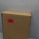 CXWXC Rear Bike Basket - Bicycle Rear Basket with Cargo Net and Waterproof Cover - Rear Mount Aluminium Bike Basket Large Capacity