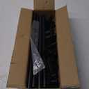 4FT Obelisk Trellis for Climbing Plants Outdoor, 16mm Rust-Proof Extra Thickened Plastic-Coated Metal Pipes, Indoor Climbing Support for Potted Plants, Vines, Flowers Stands,Black