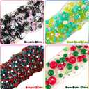 Slime Variety Pack Different Textures, 8 x 100ml Slimes Kit for Kids, Includes Bingsu Crunchy, Butter, Cloud, Gold Foil Slime, Slimes Party Favors for Girls & Boys, Birthday Easter Toy