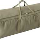 DoYiKe Extra Large Canvas Travel Duffle Bag Heavy Duty, Sports Military Camping Travel Tent Storage Army green