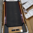 Walking Pad With Incline, Under Desk Treadmill - Jogging Machine for Home and Office, 265lbs Max Weight Capacity Portable Treadmill With Thicked Frame (Yellow)