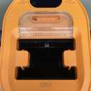 Mop and Bucket Set with Wringer, 3-Tank Flat Mop and Bucket System, Wall Mop Cleaner with Long Handle, Hands Free Mops for Floor Cleaning with 4 Microfiber Pads