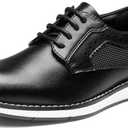 Bruno Marc Boy's Casual Dress Oxford Comfort Uniform Formal Sneaker Shoes (4 Big Kid, Black)