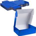 Rempry 12X9X4 Inch Blue Shipping Boxes 20 Pack, Cardboard Corrugated Mailer Gift Wrap Boxes for Packaging Mailing Small Business