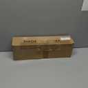 Silver Extra Long Curtain Rod 30 to 254 inch, Heavy Duty Curtain Rods for Windows with Modern End Caps, 1 inch Drapery Rods Set for Outdoor Patio, Adjustable Curtain Rod for Room, Silver