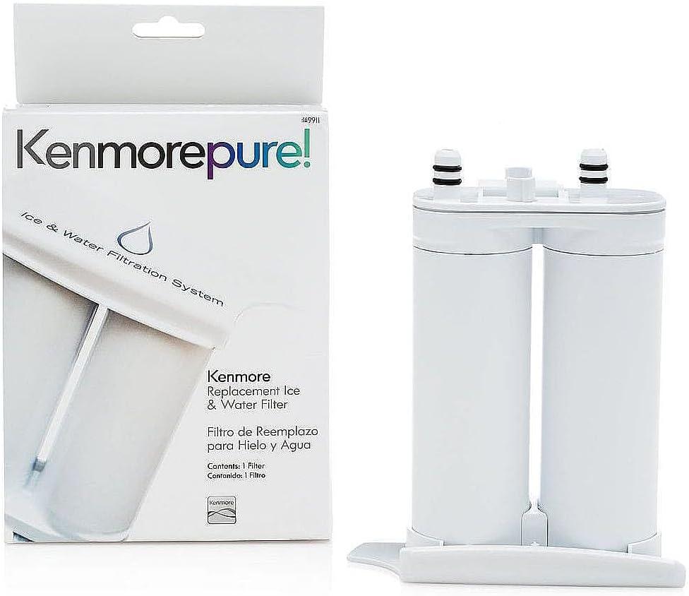 Kenmore 9911 Refrigerator Water Filter, 1 Count (Pack of 1), White
