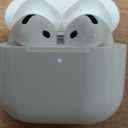 Apple AirPods 4 Wireless Earbuds, Bluetooth Headphones, with Active Noise Cancellation, Adaptive, Transparency Mode, Personalized Spatial Audio, USB-C Charging Case, Wireless Charging, H2 Chip