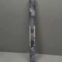 Stickyart 24"x160" Thick Grey Blue Marble Contact Paper for Countertops Peel and Stick Glossy Faux Gray Marble Wallpaper Removable Durable Granite Contact Paper Vinyl Roll for Cabinets Drawers Kitchen