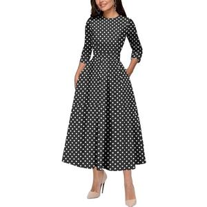 Simple Flavor Women's Vintage Dress Sleeveless O-Neck Party Cocktail Dress XL
