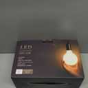 2Pack G30 LED Globe Light Bulbs 2700K Soft Light, 5.5W Decorative Globe Light Bulbs,E26 Base LED bulbs, CRI>90 Perfect use for Decor, Pendant, Bathroom/Vanity Mirror Makeup, Dimmable ,Milky glass