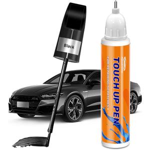 Black Touch Up Paint for Cars, Car Paint Scratch Repair,Car Scratch Remover for Deep Scratches, Automotive Black Car Paint Pen, Color Accurate