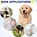 XPCARE 50 Count Disposable Male Dog Diapers, Male Dog Wraps,Super Absorbent Leak-Proof Fit (Small)