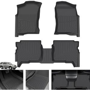 Floor Mats for Toyota 4Runner 1996 1997 1998 1999 2000 2001 2002, Custom Fit TPE All Weather Protection Floor Liners, Non-Slip Waterproof Floor Mat, Car Accessories for 3rd gen 4runner Floor Mat