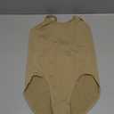 Soudittur Girls Ballet Dance Leotards for Gymnastics Nude Seamless Camisole Undergarment with Adjustable Straps (S(Age 5-8 Y, Height: 47-55))