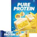 Pure Protein Bars Nutritious Snacks to Support Energy, Lemon Cake, 6 Count (Pack of 1), BB Date: 08/25/2025