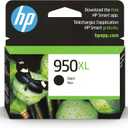 HP 950XL Black High-yield Ink Cartridge | Works with HP OfficeJet Pro 251dw, 276dw, 8100, 8600 Series | CN045AN