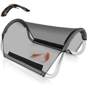 Koi Castle Cave for Pond Fish Hideout Predator Control, 24 x 14 x 9 Inch