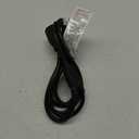 2 Way Power Cord Splitter Cable 6 Ft-3 Prong 1 to 2 Extension Cord-Outlet Saver-Elecan Male to Female Y Splitter Power Extension Cable StripUL Certified SJTW 16 Gauge 13 A/125 V Black