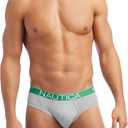 Nautica Men's 4 Pack Classic Cotton Stretch Briefs (Blue, S)