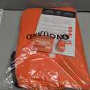 ONGUARD Waterproof Single and Double Stroller Bag for Airplane - Travel Stroller Cover for Air Travel and Storage - Gate Check Bag Backpack- Baby Airplane Essentials - Orange