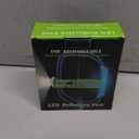 LONGU Led Running Reflective Vest Safety Night Light USB Rechargeable Cycling Multicolored Fiber Optics Suit Women Men Kids Adjustable Light Weight Gear for Jogging Biking