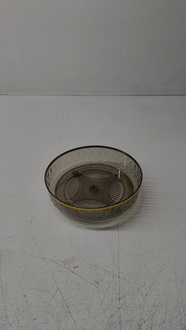 Amolliar Lazy Susan Organizer, 11" Lazy Susan Turntable Organizer for Cabinet, Kitchen, Refrige, Countertop, Pantry Space Organizer, Spice Rack, Condiment Organizer, Under Sink Organizer, Clear 1 Pack