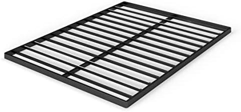 ZINUS Quick Lock Bunkie Board, Box Spring & Bed Slat Replacement, Metal Frame with Steel Slats, Easy Assembly, Queen