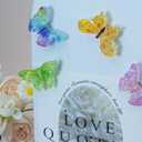 2 x KEYDUACU Fridge Magnets Strong Refrigerator Magnet Sticker,12Pcs Cute 3D Butterfly Crafts Decoration Magnet,Strong Fridge Magnets for Kitchen,School,Locker,Office Whiteboard,Cabinet and Dishwasher