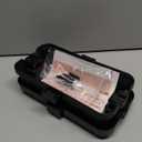 Hrensaw Small Weatherproof Electrical Connection Box(Inner 5.5 x 3 x 2.2inch),Outdoor Electrical Box,Waterproof Extension Cord Covers for Plug, Extension Cables, Holiday Lights,Black