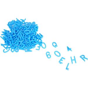 C CRYSTAL LEMON Felt Letter Board Set  294-Piece Blue Letters, Numbers & Symbols for 3/4-inch Message Board Letters for Felt Board