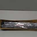 Black Shower Curtain Rod 31 to 80 Inch,1 Inch Diameter Adjustable Spring Tension Stainless Steel Telescoping Rod,Easy Install,No Rust