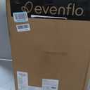 Evenflo Revolve360 Slim 2-in-1 Rotational Car Seat with Quick Clean Cover (Salem Black)