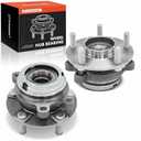A-Premium 2 x Front Wheel Bearing and Hub Assembly with 5-Lug Compatible with Nissan Altima 2007-2018, Murano 2015-2018, Pathfinder 2013-2020, Maxima 2009-2014 2016-2021 & Infiniti QX60 QX50 JX35