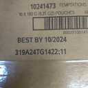 Temptations Birthday Crunchy and Soft Cat Treats Lobster and Beef Flavor, 6.3 oz. Pouch, Pack of 10, Best By 10, 2024