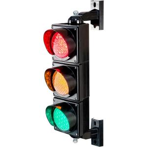 100mm(4inch) LED Traffic Light, 3 Color Stop Go Signal Light