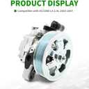 21-5341 Power Steering Pump with Pulley Compatible with Accord 2003-2007 L4 2.4L 56110RAAA01 96-5341