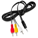 Love Your 10FT 3.5mm TRRS to 3 RCA Stereo Audio Video AUX Cable, Camcorder AV Video Output Cable 1/8" to 3 RCA Cord