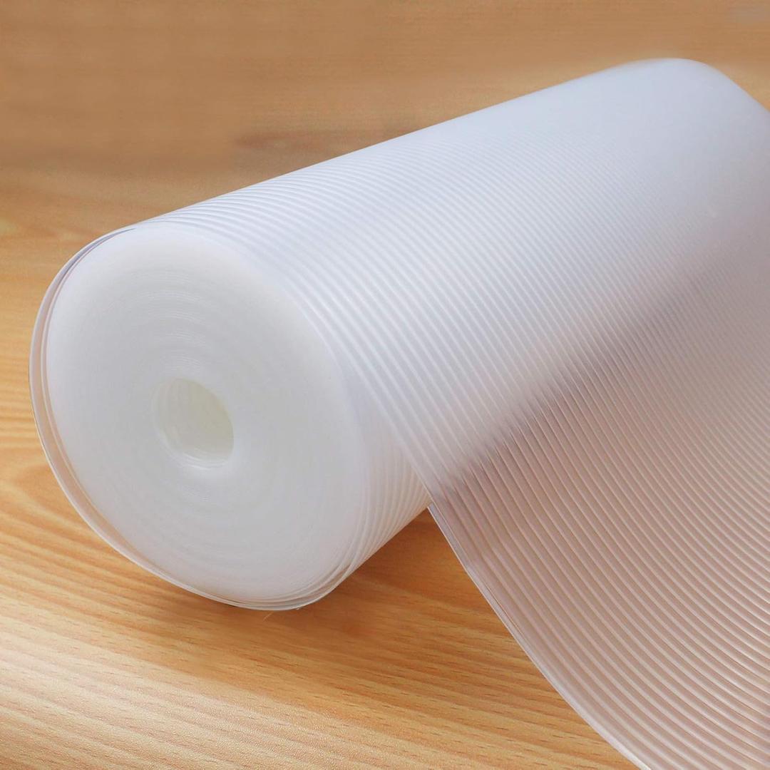 Shelf Liner, Non-Slip Cabinet Liner, Washable Oil-Proof for Kitchen Cabinet, Shelves, Refrigerator, Storage, Desks, 20 Inches x 20 FT, Non Adhesive Drawers Liner (20 Inches x 20 FT, Thickened)