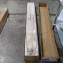 SMARTSTANDARD Double 36"x84" Bypass Barn Door with 6.6FT Track Hardware Kit Included, Unfinished Solid Wood, DIY Support, A Simple Assembly is Required