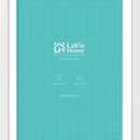 LaVie Home 20 x 30 Poster Frame White, Display Pictures 18x24 with Mat or 20x30 Without Mat, Stable and Sturdy Picture Frame and Polished Plexiglass, Horizontal and Vertical Format of The Wall1 Pack